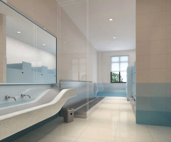 Modern Public Toilet-ID:258261925