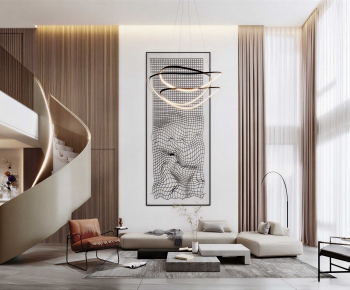 Modern A Living Room-ID:568309076