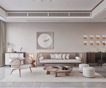 Modern A Living Room-ID:673271895