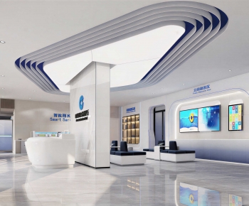 Modern Exhibition Hall-ID:892580037