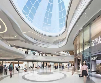 Modern Shopping Mall-ID:386300147