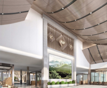 New Chinese Style Exhibition Hall-ID:618067031