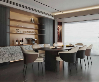 Modern Dining Room-ID:129809435