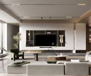 Modern A Living Room-ID:831037046