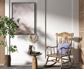 Modern Rocking Chair-ID:936690095