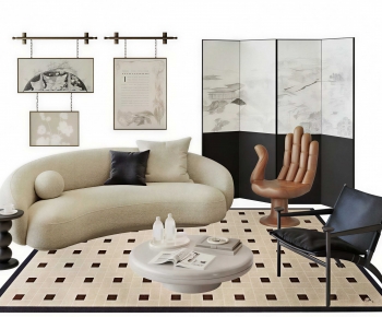 Modern A Sofa For Two-ID:372010956