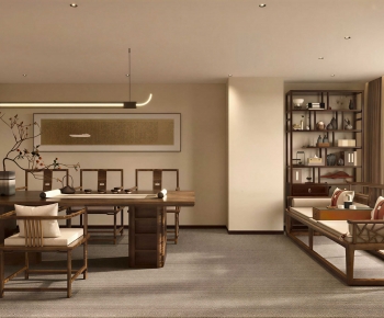 New Chinese Style Tea House-ID:920423983