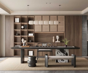 New Chinese Style Tea House-ID:294321061