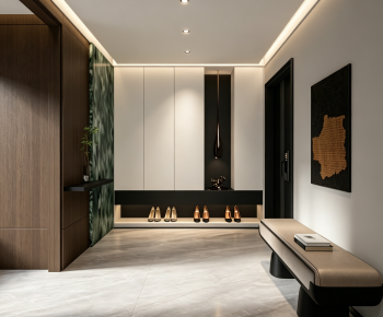 Modern Hallway-ID:649125107