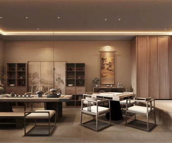 New Chinese Style Tea House-ID:856811054