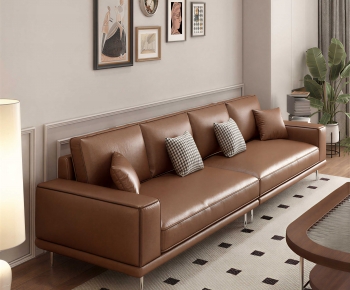 Modern Three-seat Sofa-ID:294110064