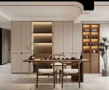 Modern Dining Room-ID:990653993