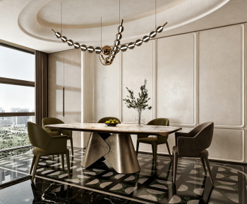 Modern Dining Room-ID:182008036
