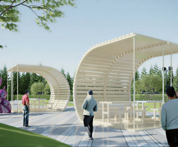 Modern Building Component-ID:755603084