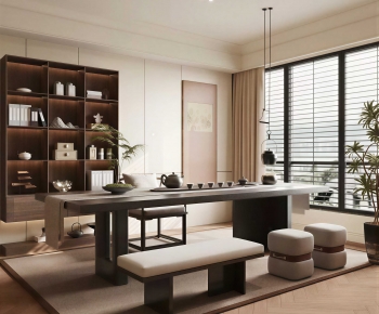 New Chinese Style Tea House-ID:135898111