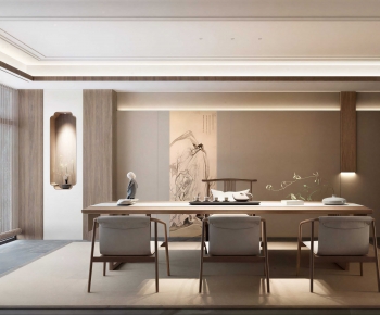 New Chinese Style Tea House-ID:747823956