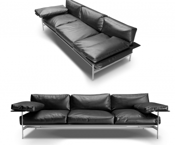 Modern Three-seat Sofa-ID:683604004