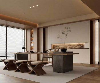 New Chinese Style Tea House-ID:202477931