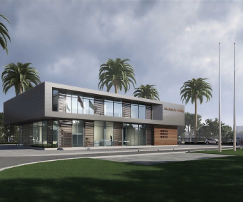 Modern Villa Appearance-ID:658857112