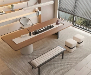 New Chinese Style Tea Tables And Chairs-ID:489012001