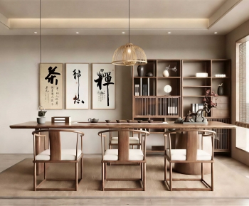 New Chinese Style Tea House-ID:224690919