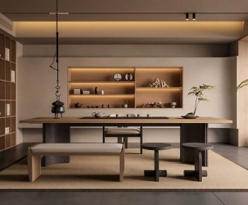 New Chinese Style Tea House-ID:232456922