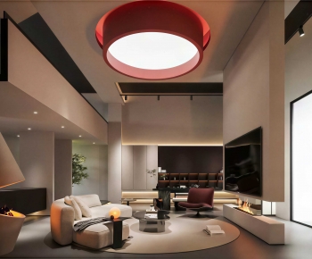 Modern A Living Room-ID:268466007