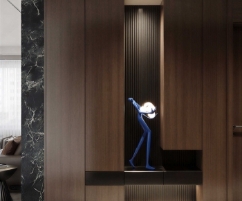 Modern Entrance Cabinet-ID:720067988