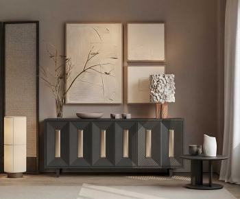 Modern Entrance Cabinet-ID:123980053