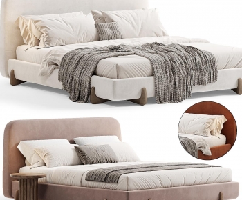 Modern Double Bed-ID:987674958