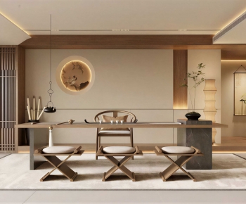 New Chinese Style Tea House-ID:497061012