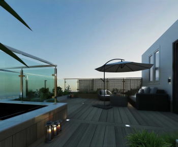 Modern Courtyard/landscape-ID:736387971