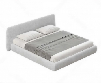 Modern Double Bed-ID:789989957