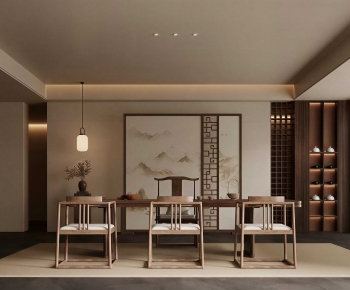 New Chinese Style Tea House-ID:580971968