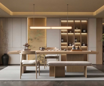 New Chinese Style Tea House-ID:461994894