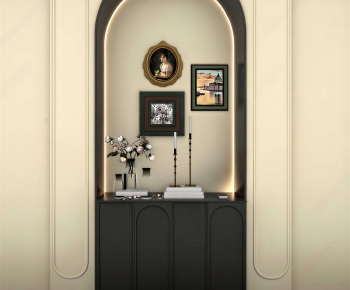 Modern Entrance Cabinet-ID:870160108