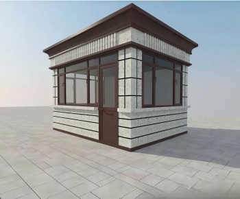 European Style Security Booth-ID:725733046
