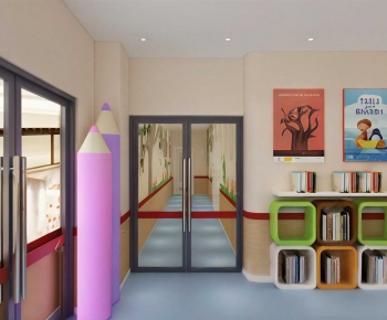 Modern Kindergarten Hall-ID:291539911