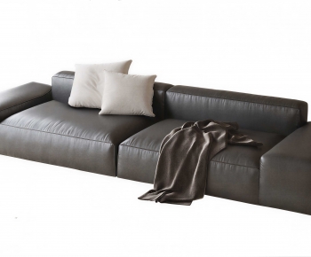 Modern Three-seat Sofa-ID:676597128