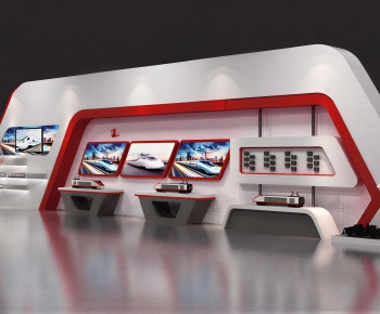 Modern Exhibition Hall-ID:409792908