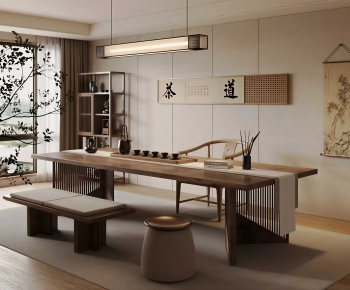 New Chinese Style Tea House-ID:222955945