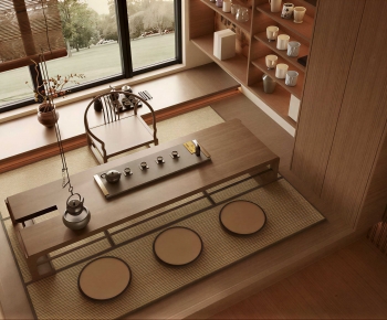 New Chinese Style Tea Tables And Chairs-ID:250006911