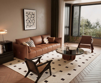 Modern A Living Room-ID:962423096