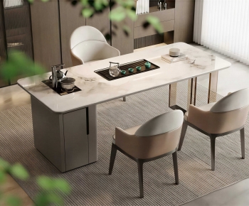 Modern Dining Table And Chairs-ID:890842913