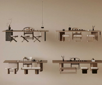 Modern Tea Tables And Chairs-ID:788784035