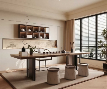 New Chinese Style Tea House-ID:519963032