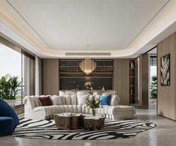 Modern A Living Room-ID:542022946