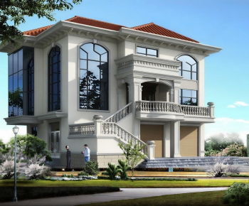 European Style Detached Villa-ID:323390965