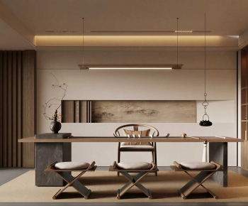 New Chinese Style Tea House-ID:953239929