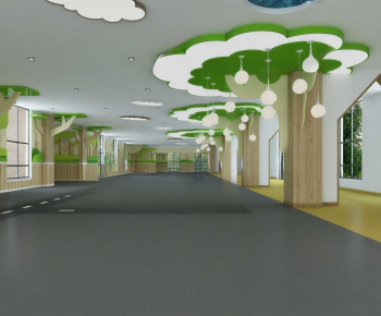 Modern Kindergarten Hall-ID:514967922